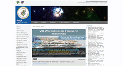 Desktop Screenshot of ppgf.ufma.br