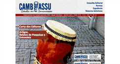 Desktop Screenshot of cambiassu.ufma.br