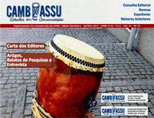 Tablet Screenshot of cambiassu.ufma.br