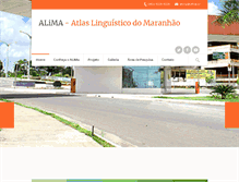 Tablet Screenshot of alima.ufma.br