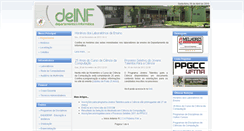 Desktop Screenshot of caetano.deinf.ufma.br