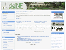 Tablet Screenshot of caetano.deinf.ufma.br