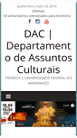 Mobile Screenshot of cultura.ufma.br